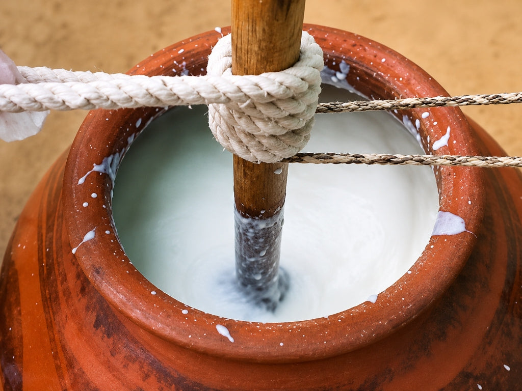 Step 3: Wooden Bilona Churn